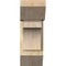 Ekena Millwork Westlake Slat Rough Sawn Bracket w/ Offset Brace, Douglas Fir, 8"W x 18"D x 22"H BKT0806X18X22WTL06RDF - alternate 2